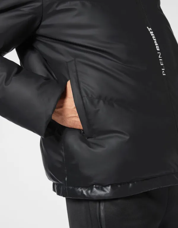 nylon_down_jacket_tiger_5.webp Philipp Plein Nylon Down Jacket Tiger black Sale