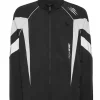 Philipp Plein Nylon Jogging Bomber Jacket LS Scratch black Outlet