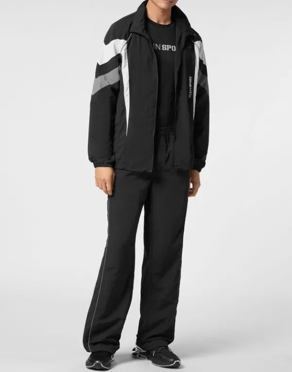 nylon_jogging_bomber_jack_3.webp Philipp Plein Nylon Jogging Bomber Jacket LS Scratch black Outlet