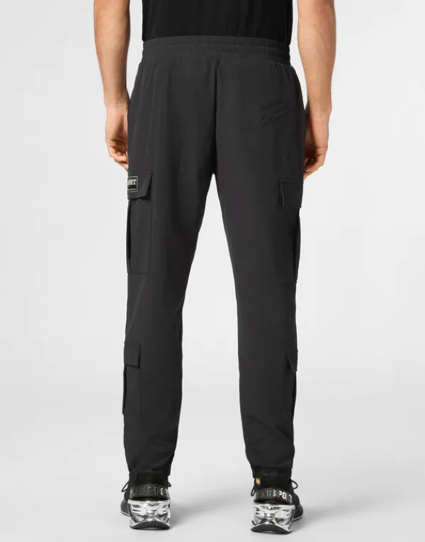 nylon_jogging_trousers_2.webp Philipp Plein Nylon Jogging Trousers black New