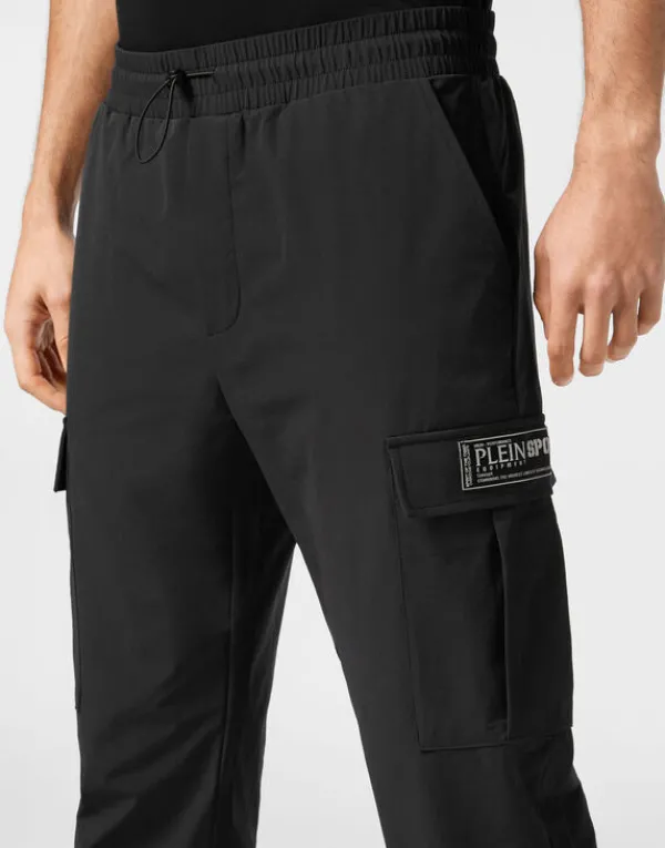 nylon_jogging_trousers_4.webp Philipp Plein Nylon Jogging Trousers black New