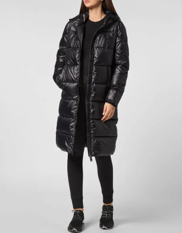 nylon_long_puffered_jacke_4.webp Philipp Plein Nylon Long Puffered Jacket black Discount
