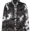 Philipp Plein Nylon Paddded Jacket Splash Extreme Hot