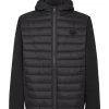 Philipp Plein Nylon Padded Jacket black Hot
