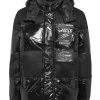 Philipp Plein Nylon Padded Jacket black Sale