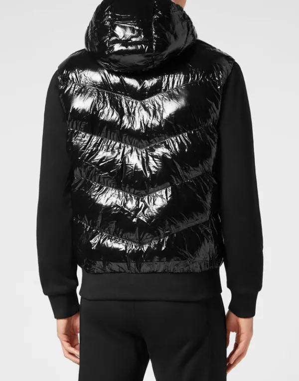 nylon_padded_jacket_2-1.webp Philipp Plein Nylon Padded Jacket black Hot