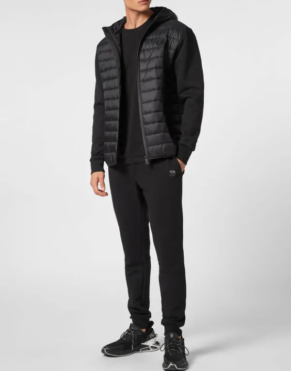 nylon_padded_jacket_4.webp Philipp Plein Nylon Padded Jacket black Hot
