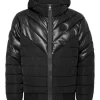 Philipp Plein Nylon Puffer Jacket black Clearance