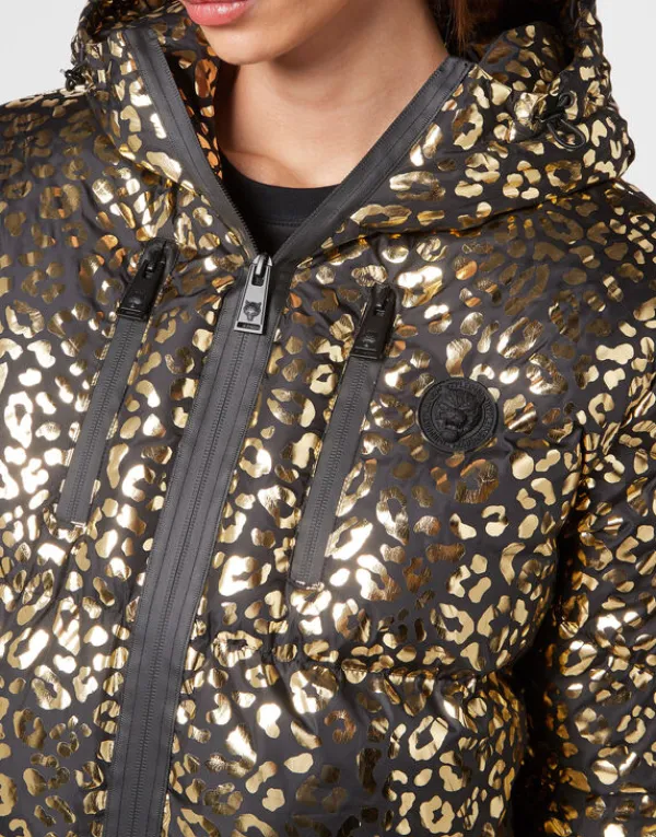 nylon_puffer_jacket_leopa_4.webp Philipp Plein Nylon Puffer Jacket Leopard gold Outlet