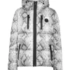 Philipp Plein Nylon Puffer Jacket Pitone grey Fashion