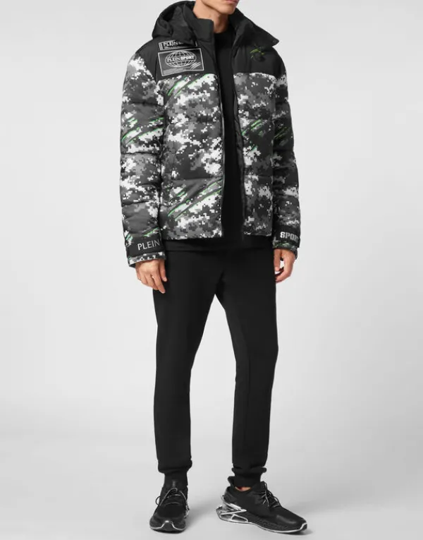 nylon_puffer_jacket_pixel_3.webp Philipp Plein Nylon Puffer Jacket Pixel black Clearance