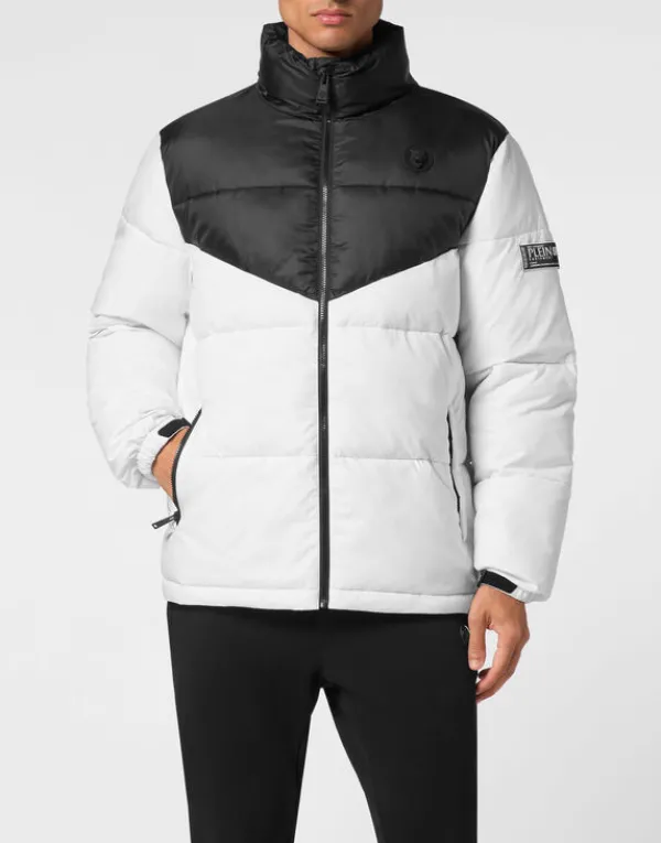 Philipp Plein Nylon Puffered Jacket Fashion