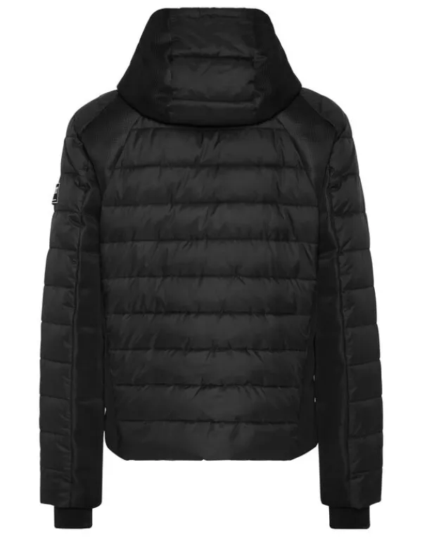 Philipp Plein Nylon Puffered Jacket black Sale