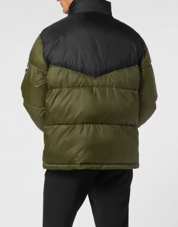 nylon_puffered_jacket_3-4.webp Philipp Plein Nylon Puffered Jacket black/military Best