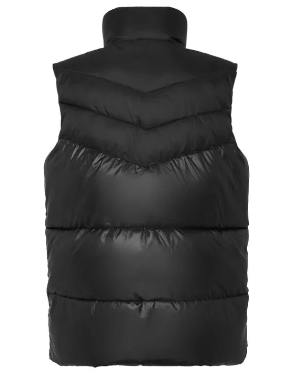 Philipp Plein Nylon Puffered Vest Jacket black Online