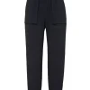 Philipp Plein Nylon Stretch High Waisted Jogging Pants black Online