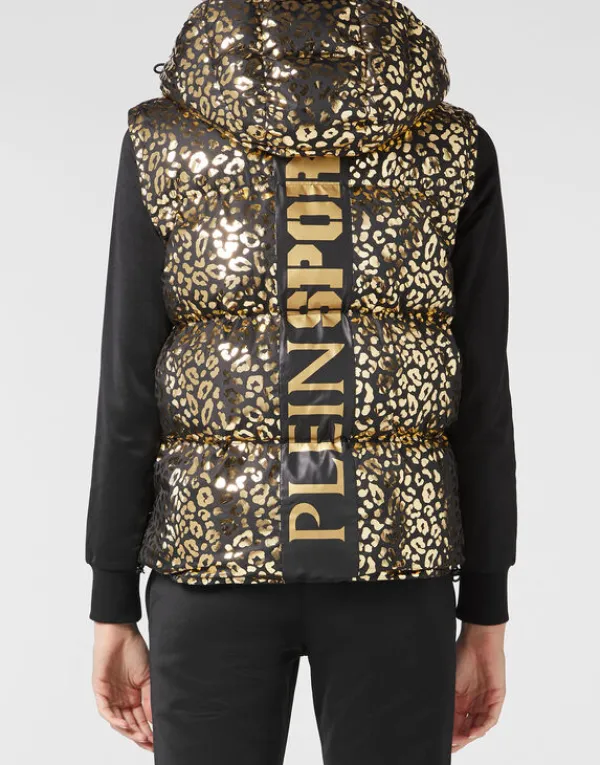 nylon_windbreaker_leopard_2.webp Philipp Plein Nylon Windbreaker Leopard gold Best