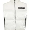 Philipp Plein Padded Vest white Outlet