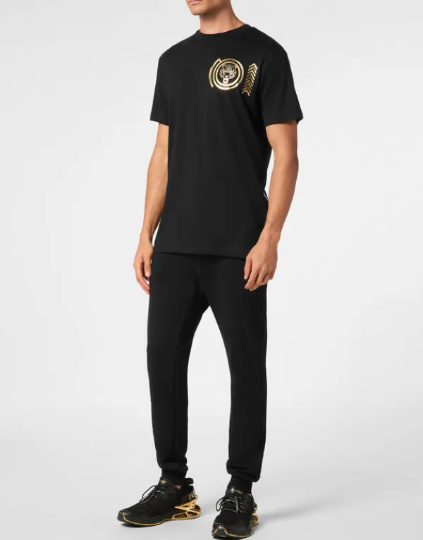 plein_sport_cotton_tshirt_3-1.webp Philipp Plein Plein Sport Cotton T-shirt Round Neck SS Lamina Tiger black/lightgold Outlet