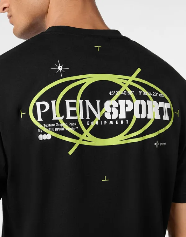 plein_sport_cotton_tshirt_4-3.webp Philipp Plein Plein Sport Cotton T-shirt Round Neck SS Logos black Sale