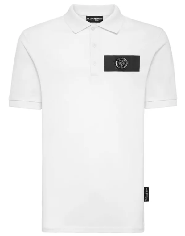 Philipp Plein Polo shirt SS Scratch white Best