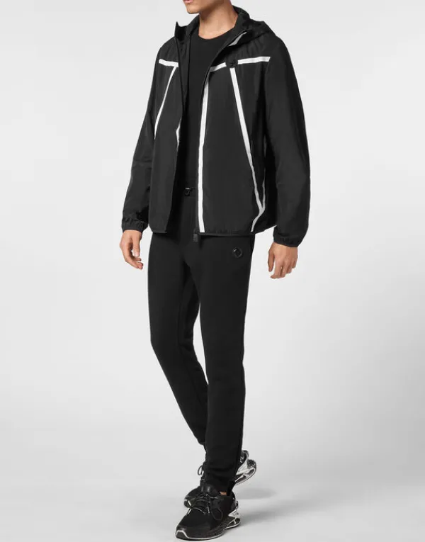 reflex_nylon_windbreaker_3.webp Philipp Plein Reflex Nylon Windbreaker black Online