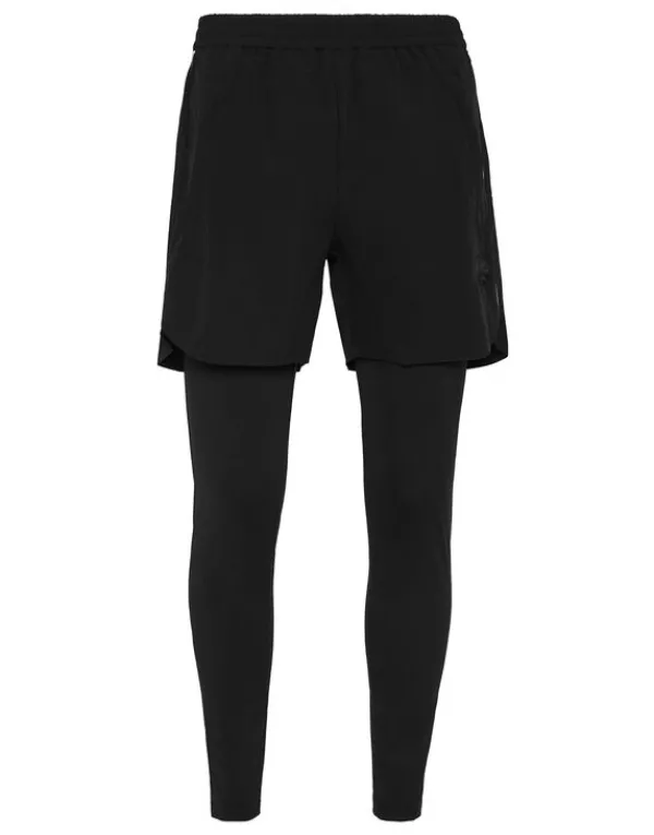 Philipp Plein Reflex Running Pants black Outlet
