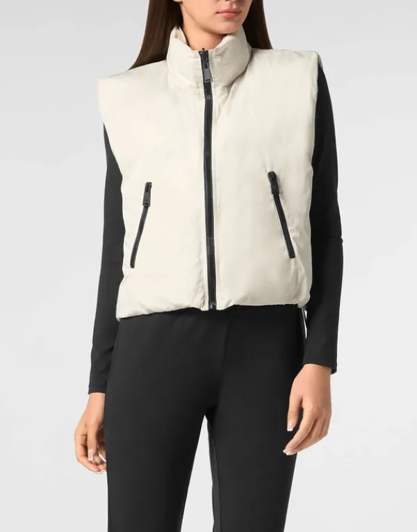 reversible_lightweight_pa_6-1.webp Philipp Plein Reversible Lightweight Padded Vest Scratch lightgrey Discount