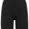 Philipp Plein Rib Seamless Biker Shorts Logo black Discount