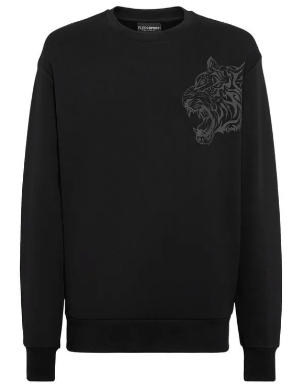 Philipp Plein Roundneck Sweatshirt Tiger Camou/Black Outlet