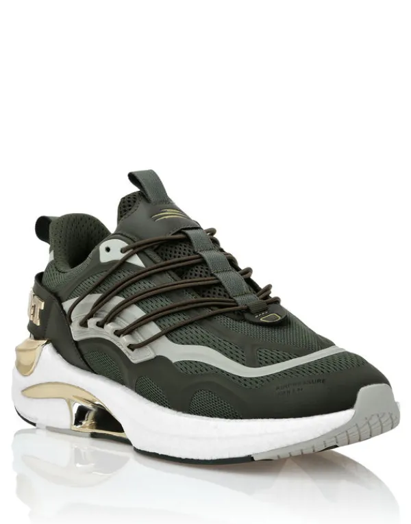 Philipp Plein Runner AIR PRESSURE //GEN.X.04 military/lightgold New