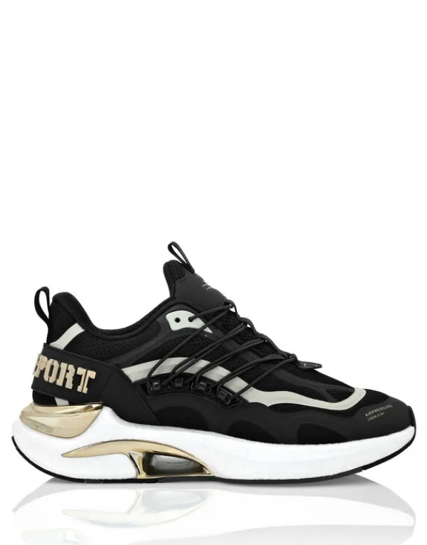 Philipp Plein Runner AIR PRESSURE //GEN.X.04 black/lightgold New