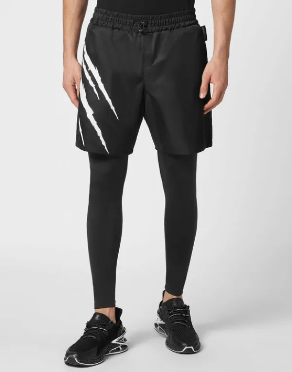 Philipp Plein Running Pants Scratch black Outlet