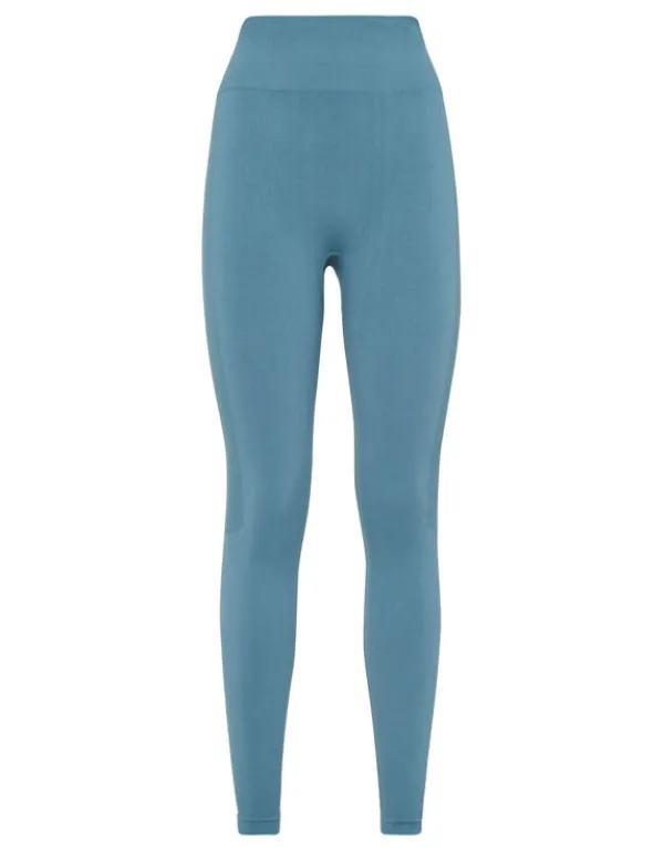 Philipp Plein Seamless Sport Leggings Logo petrol New