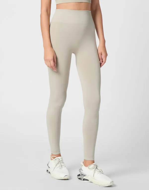 Philipp Plein Seamless Sport Leggings Logo darkgrey Hot