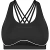 Philipp Plein Silky Soft Piping Push Up Bra black Outlet