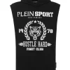 Philipp Plein Sleeveless Hoodie sweatshirt Tiger Best