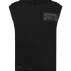 Philipp Plein Sleeveless Sweatshirt black Clearance