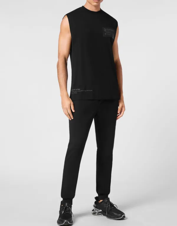 sleeveless_tshirt_3-2.webp Philipp Plein Sleeveless T-shirt black Hot