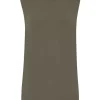 Philipp Plein Sleeveless T-shirt Round Neck SS Military Online