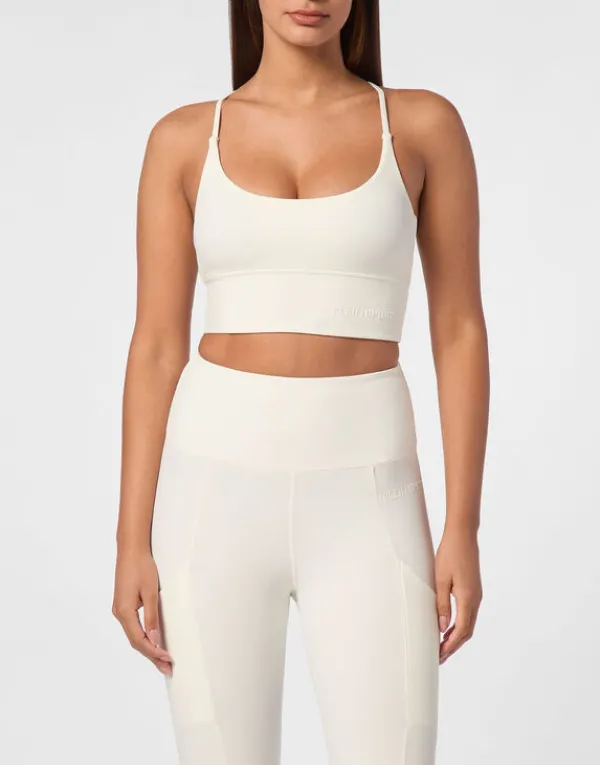 Philipp Plein Sport Bra white Sale