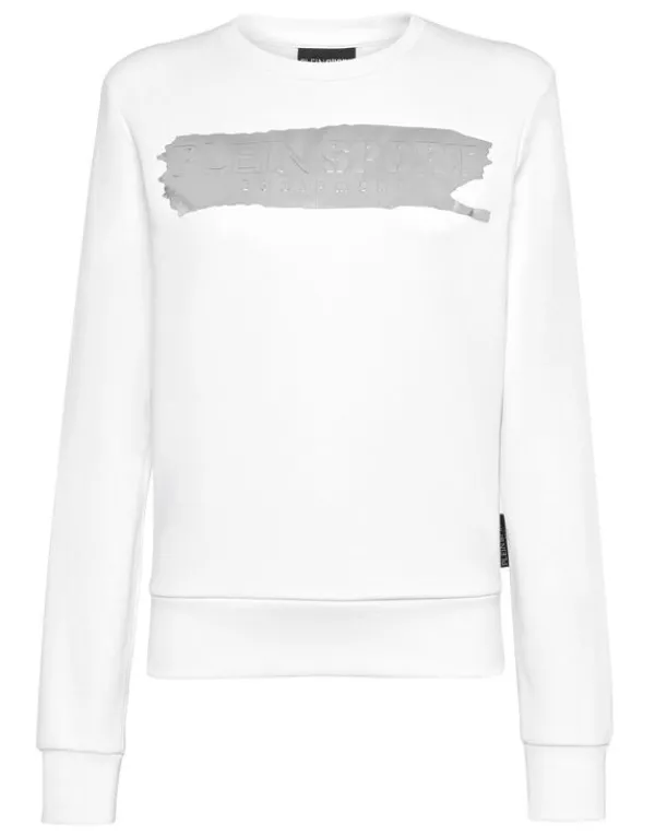 Philipp Plein Sweatshirt LS white Clearance