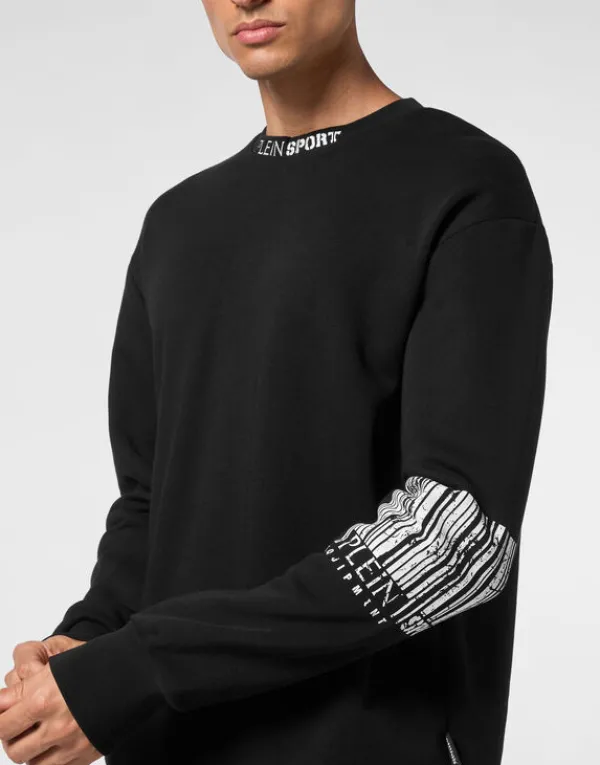 sweatshirt_ls_barcode_4.webp Philipp Plein Sweatshirt LS Barcode black Fashion