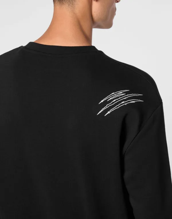 sweatshirt_ls_barcode_5.webp Philipp Plein Sweatshirt LS Barcode black Fashion