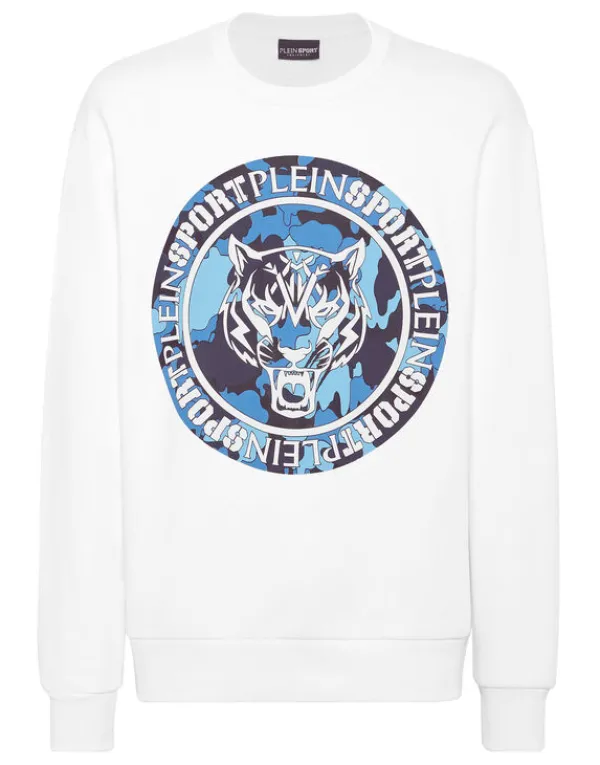 Philipp Plein Sweatshirt LS Carbon Tiger Online