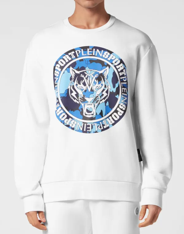 Philipp Plein Sweatshirt LS Carbon Tiger Online
