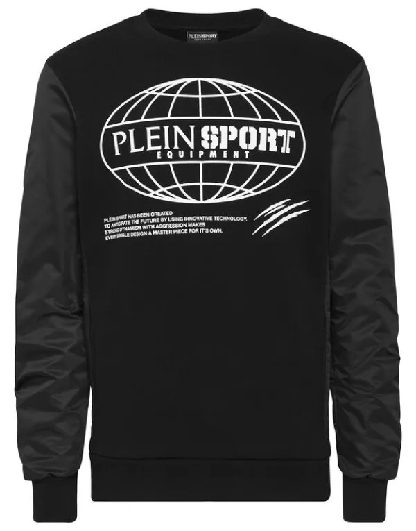 Philipp Plein Sweatshirt LS Global Express Edition black New