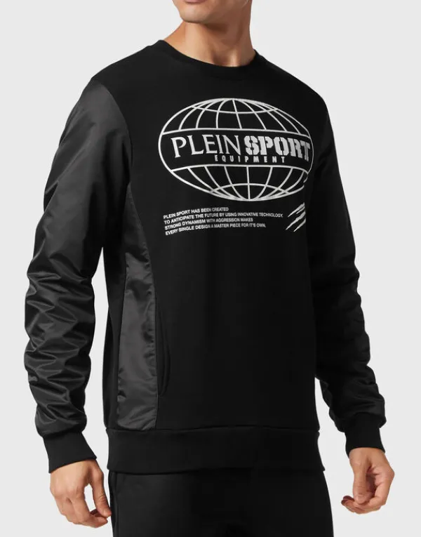 Philipp Plein Sweatshirt LS Global Express Edition black New