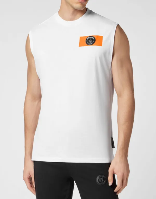 Philipp Plein Tank top white Outlet