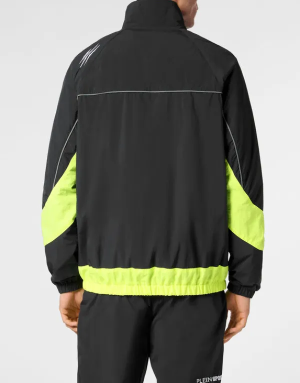 technical_jogging_bomber__2.webp Philipp Plein Technical Jogging Bomber Jacket LS Scratch black/yellowfluo Online